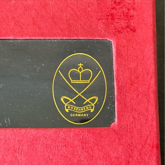 NEW Poppy Themed Napkin Holder Fine China Kosenberg Germany - Picture 10 of 11